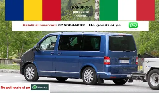 Transport Romania - Italia, tur/retur