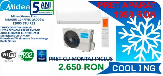 Aer conditionat cu garantie