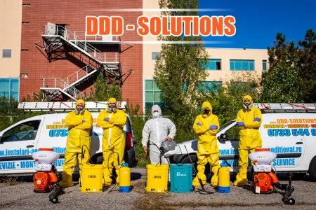 Servicii de dezinsectie, deratizare si dezinfectie