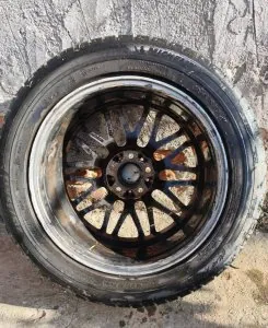 Set Jante Aliaj cu 17 Spite si Anvelope Iarna 215/55/17