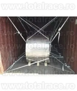 Banda de ambalare, agrafe, dispozitiv de tensionare