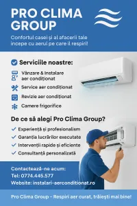 Instalare  aer conditionat rapid si ieftin
