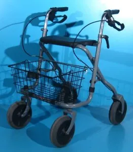 Cadru de mers cu roti cu cos de cumparaturi - Drive