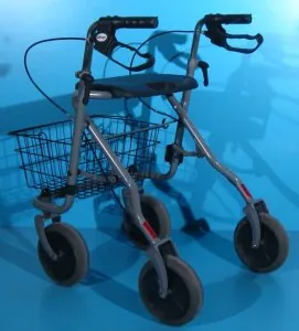 Cadru de mers cu roti cu cos de cumparaturi - Drive