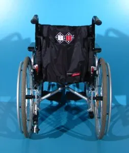 Scaun cu rotile din aluminiu