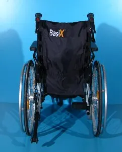 Scaun cu rotile din aluminiu -Breezy   latime sezut 41 cm