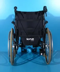 Scaun cu rotile din aluminiu