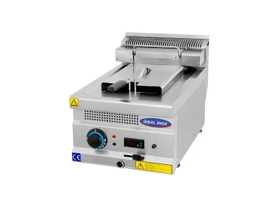 Friteuza profesionala electrica, control digital, 8 l, Ideal Inox, Linia 630