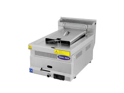 Friteuza profesionala butelie, Ideal Inox, 8 l, Linia 630