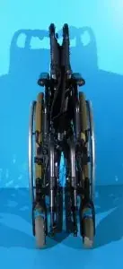 Scaun cu rotile din aluminiu Sopur -  sezut 48 cm