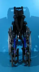 Scaun cu rotile din aluminiu Breezy -  sezut 56 cm