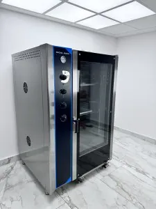 Cuptor profesional electric cu convectie 40 tavi GN 1/1 sau 600x400, Ideal Inox, 380 V