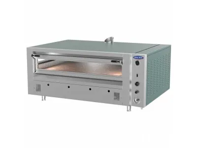Cuptor de pizza pe gaz, Ideal Inox, 12 pizza x 30 cm