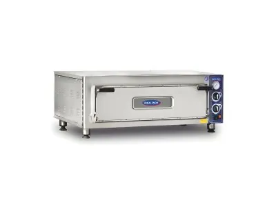 Cuptor pentru pizza pe butelie, Ideal Inox, 6 pizza x 30 cm