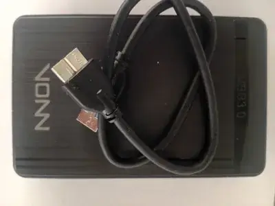 Carcasă rack HDD/SSD externă 2.5” USB 3.0 – Nouă, cu cablu