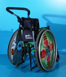 Scaun cu rotile activ din aluminiu Sorg