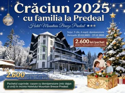 Crăciun 2025  cu  Familia la Predeal