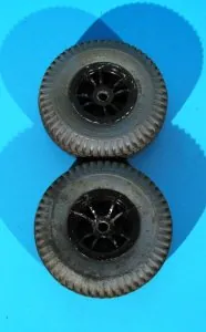 Roata originala cu cauciuc plin pentru scuter electric - 260x85 - set