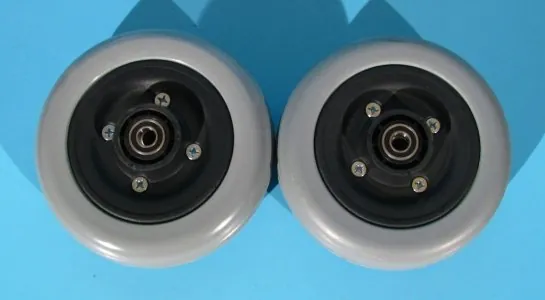 Roata cu cauciuc plin pentru carucior electric 150x50