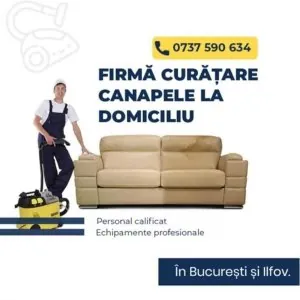 Curatare profesionala pentru canapele