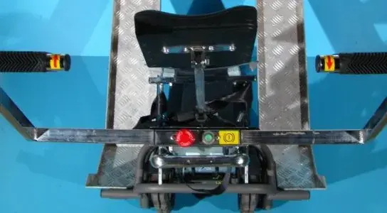 Elevator cu senile si rampa pentru scari TGR Jolly Ramp