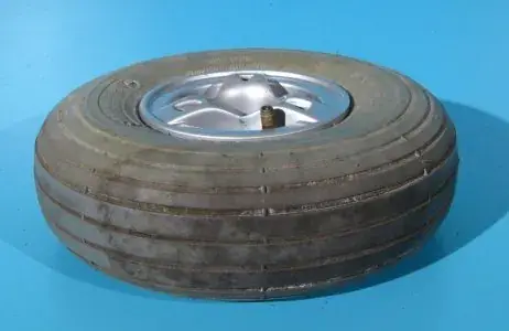 Roata cu cauciuc si camera pentru scuter electric 260x85