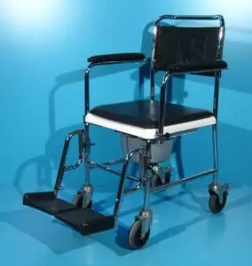 Scaun pentru WC si baie din aluminiu Meyra/latime sezut 44 cm