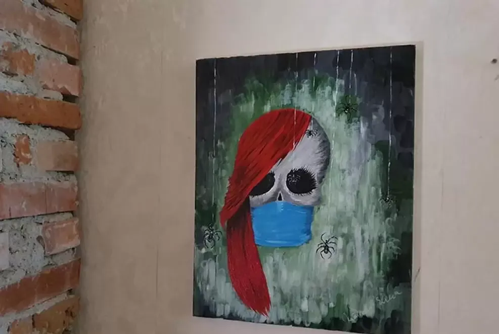 Pictura pe panza in culori acrilice diverse teme