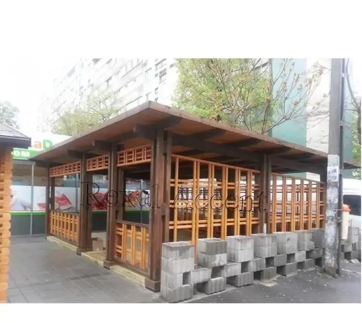 Terase comerciale lemn