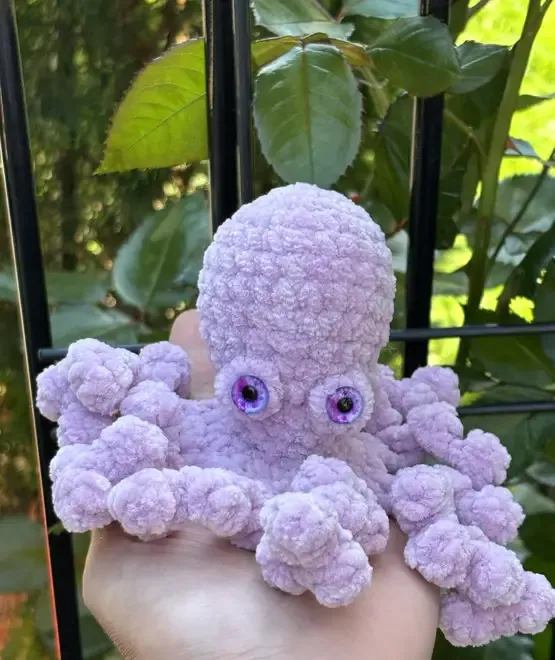 Caracatita crosetata manual