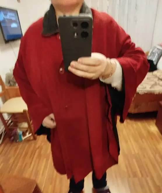 Pelerina rosie marime universala