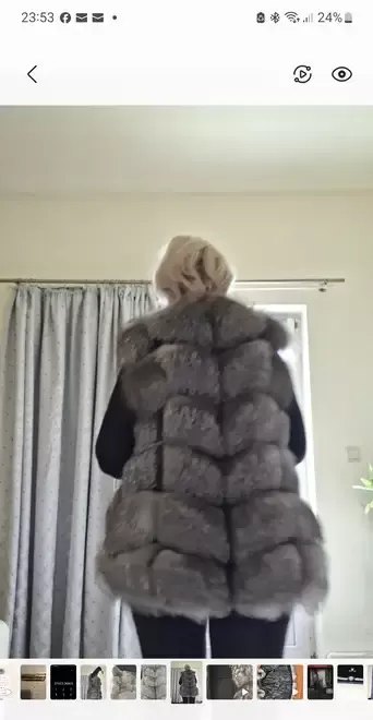 Vand vesta blana naturala