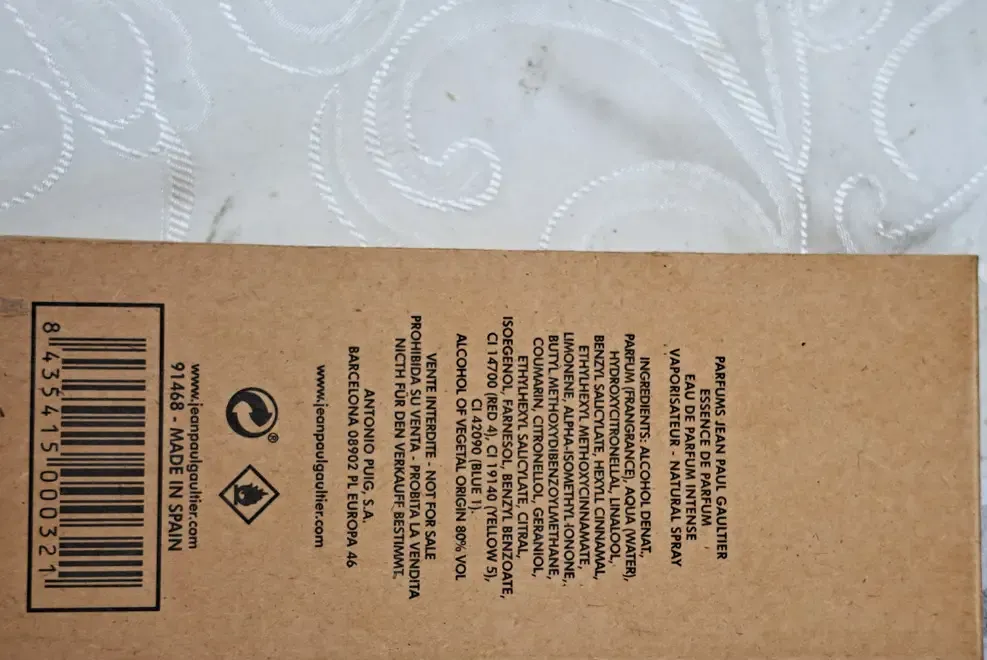 Jean Paul Gaultier Classique EDT 100 ml Tester Parfum