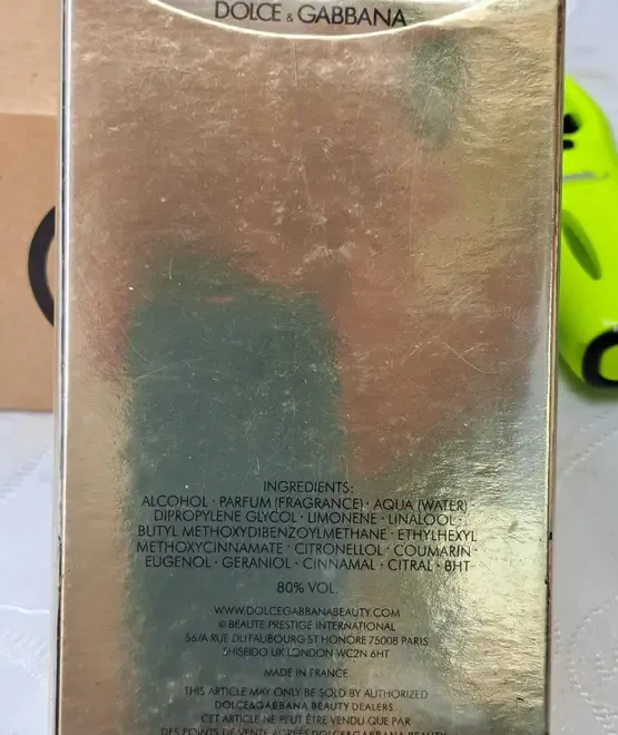 Apa de parfum Dolce amp Gabbana