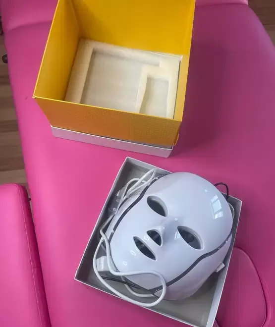 Masca led fototerapie