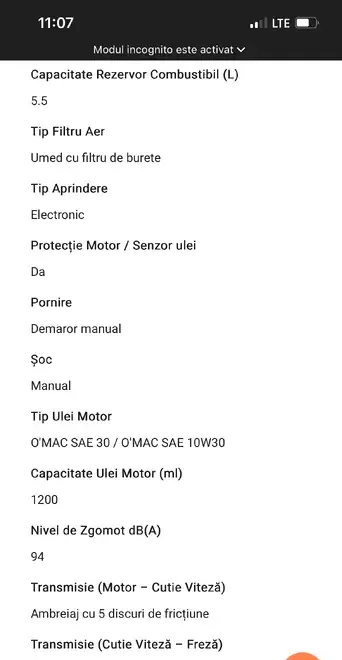 Vand MOTOCULTOR O MAC MC 160 NOU