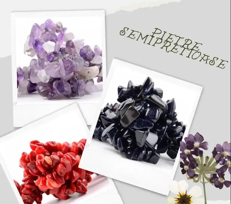 Siraguri de pietre semipretioase