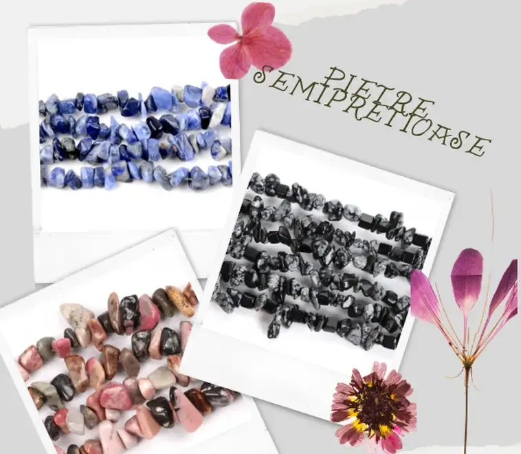 Siraguri de pietre semipretioase