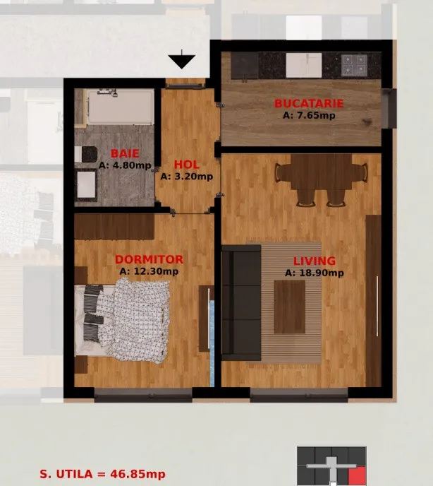 Garsoniere si apartamente doua camere Tva Inclus Direct Dezvoltator