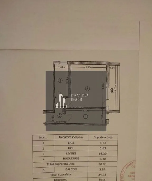 Garsoniera Decomandata Sector 3 Bloc 2015