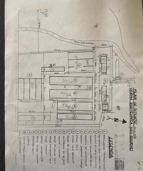 Ferma zootehnica de vanzare in Sieu Odorhei intravilan