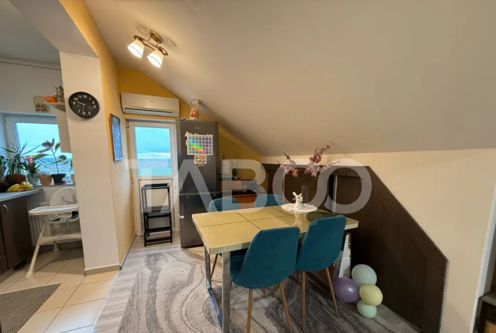 De vanzare mansarda 72 mpu 2 dormitoare zona de interes Tili