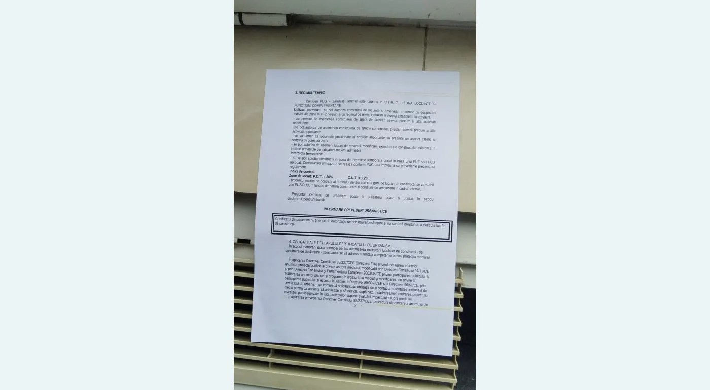 Teren intravilan Solacolu