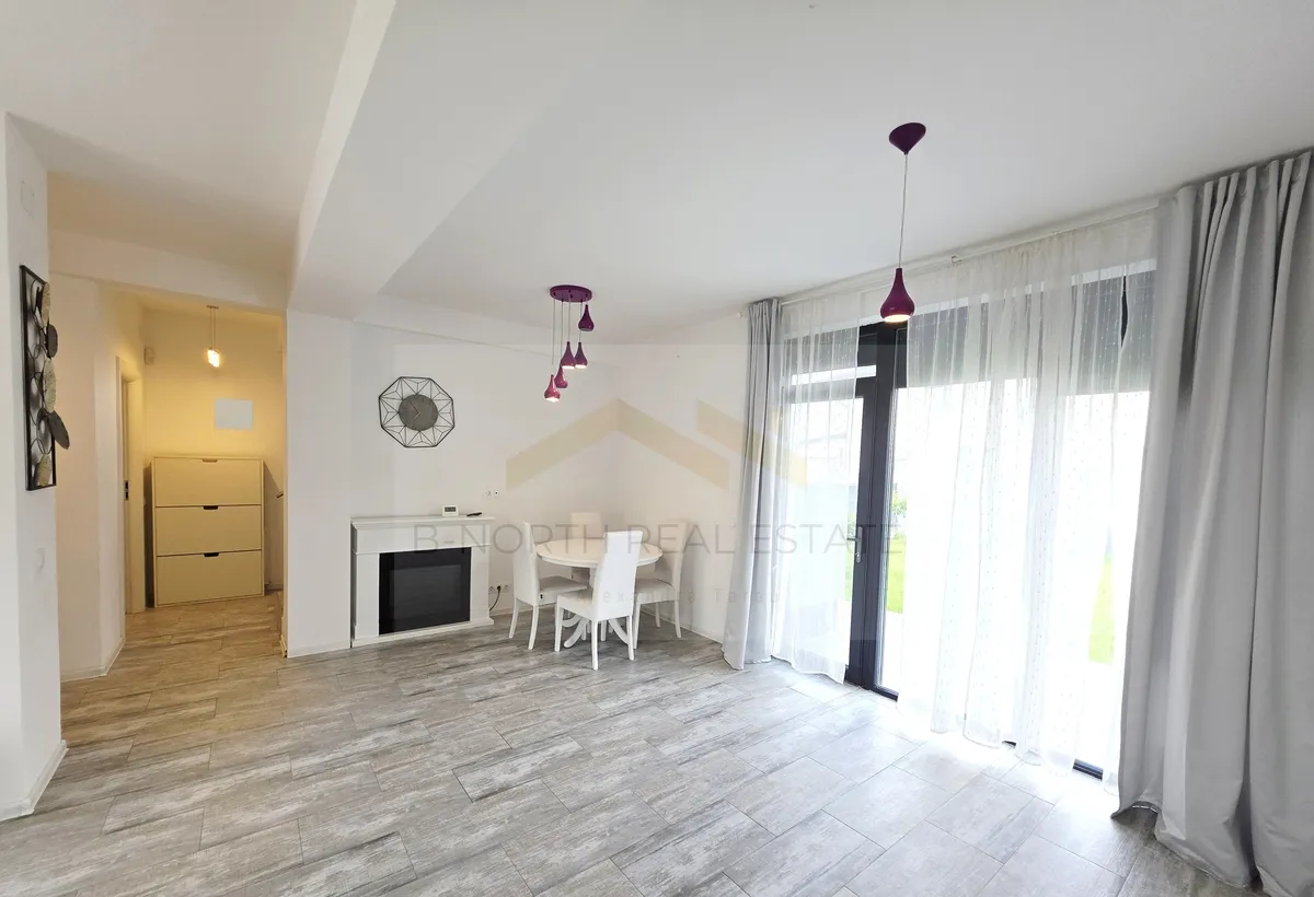 Odai Otopeni duplex modern de inchiriat 3 dormitoare panouri fotovoltaice