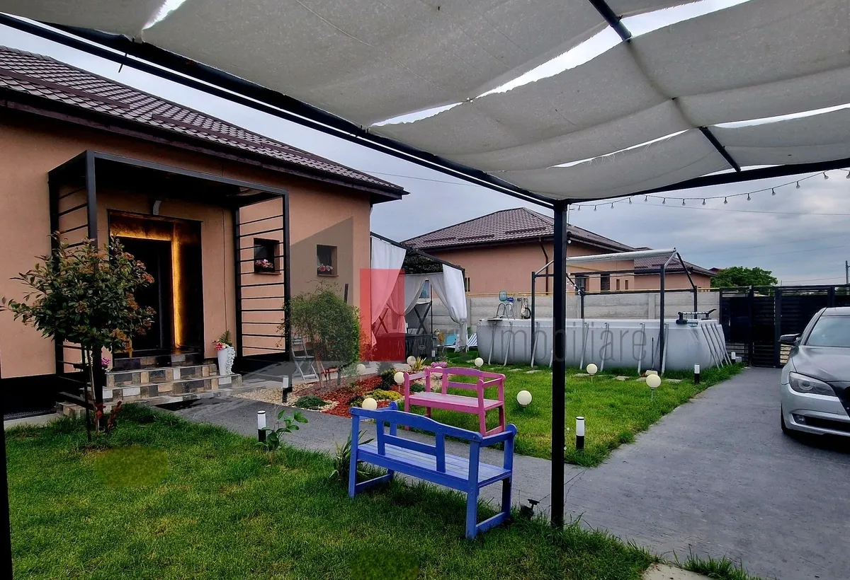 Mihailesti vanzare casa cu piscina si zona de fitness