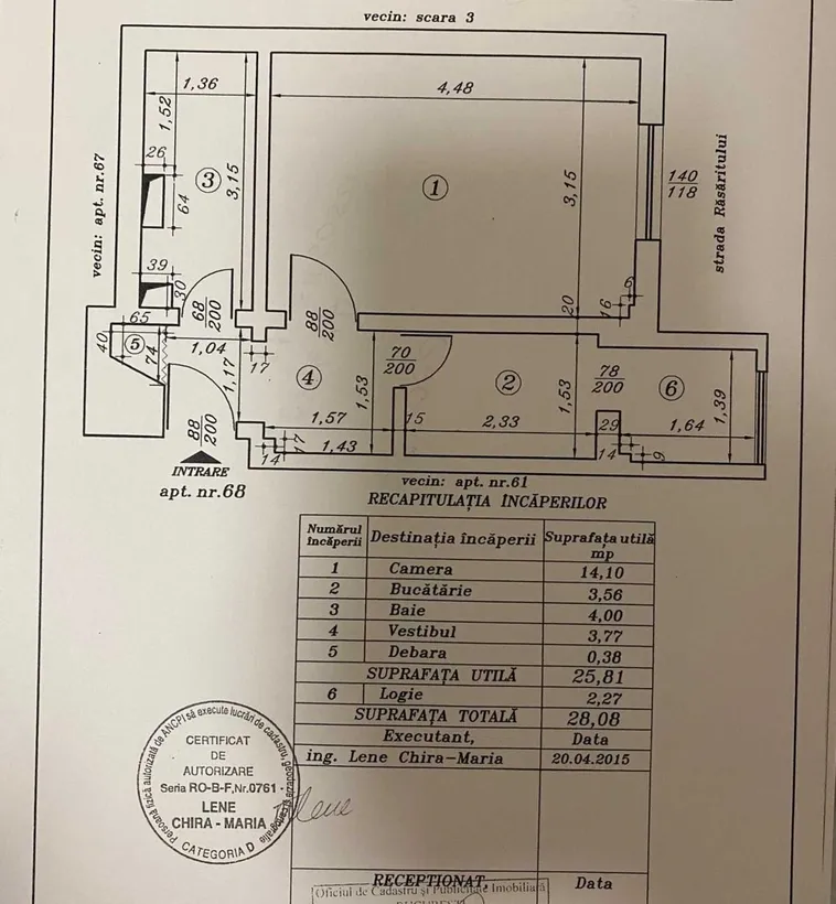 Militari garsoniera strada Rasaritului