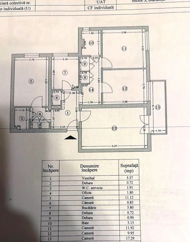 Titan chiar la parc ior 10 minue metrou scoala 195 bloc 4 etaje tip H