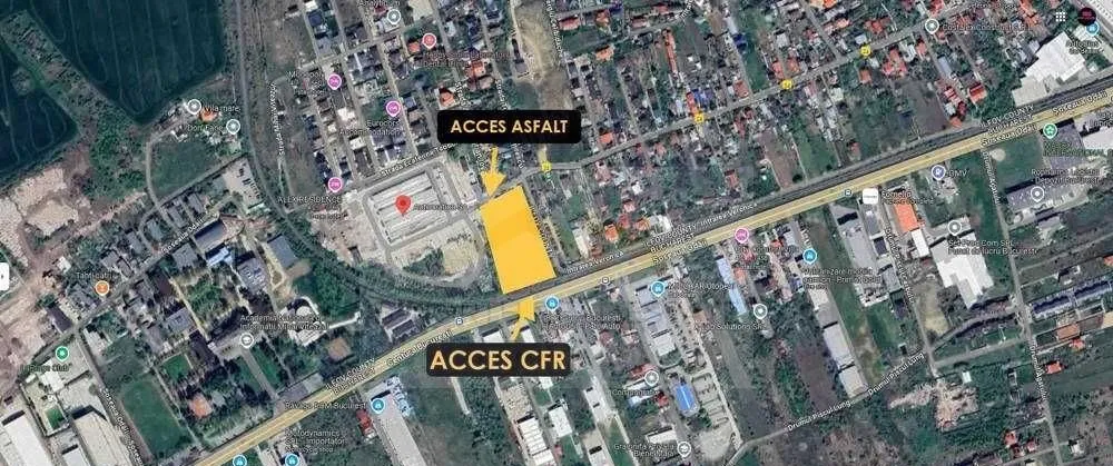 Otopeni Sos Odai teren de vanzare/ inchiriere 8551 mp