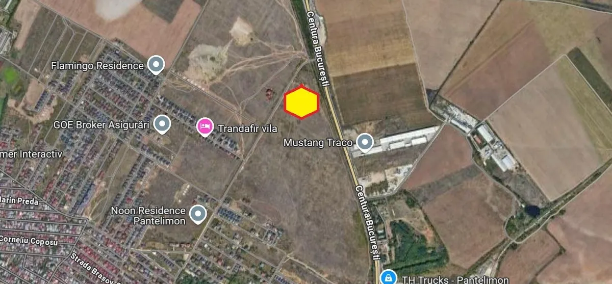 Pantelimon Centura Bucuresti teren 2 500 mp D 20ml intravilan conf Noul pug