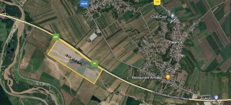 Bolintin Vale Autostrada Bucuresti Pitesti